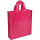 Mini shopper con soffietto in tnt laminato