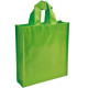 Mini shopper con soffietto in tnt laminato