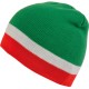Cappellino zuccotto - grafica tricolore italiano