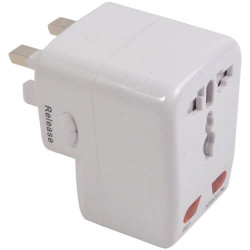 Adattatore corrente viaggio c/usb Adattatore corrente viaggio c/usb