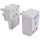 Adattatore corrente viaggio c/usb personalizzabile