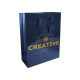 Shopper in carta laminata e soffietto