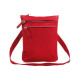Borsello con due tasche e  tracolla