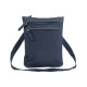 Borsello con due tasche e  tracolla