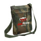 Borsello con due tasche e  tracolla