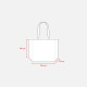 Borsa  - Shopper in TNT con soffietto