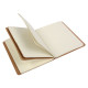 Block notes doppio con interno a righe e quadretti Block notes doppio con interno a righe e quadretti