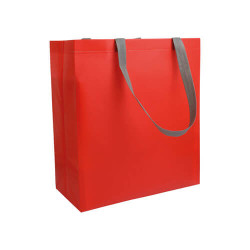 Shopper tnt manici grigi Large Shopper tnt manici grigi Large