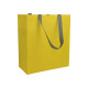 Shopper tnt laminato manici grigi a contrasto