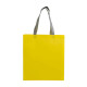 Shopper tnt laminato manici grigi a contrasto Shopper tnt laminato manici grigi a contrasto
