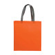 Shopper tnt laminato manici grigi a contrasto Shopper tnt laminato manici grigi a contrasto