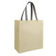 Shopper tnt laminato manici grigi a contrasto Shopper tnt laminato manici grigi a contrasto