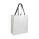 Shopper tnt laminato manici grigi Mini