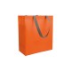 Shopper tnt laminato manici grigi Mini