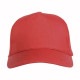 Cappellino a 5 pannelli adulto poliestere Cappellino a 5 pannelli adulto poliestere