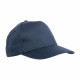 Cappellino a 5 pannelli adulto poliestere