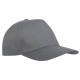 Cappellino a 5 pannelli adulto poliestere