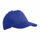 Cappellino a 5 pannelli adulto poliestere