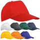 Cappellino a 5 pannelli adulto poliestere Cappellino a 5 pannelli adulto poliestere