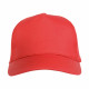 Cappellino a 5 pannelli bambino poliestere