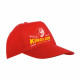 Cappellino a 5 pannelli bambino poliestere