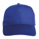 Cappellino a 5 pannelli bambino poliestere