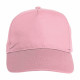 Cappellino a 5 pannelli bambino poliestere