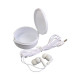 Auricolari con scatola rotonda personalizzabili Auricolari con scatola rotonda personalizzabili