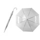 Ombrello pvc trasparente auto m/curvo Ombrello pvc trasparente auto m/curvo