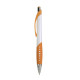 Penna corpo bianco clip ed impugnatura colorata Penna corpo bianco clip ed impugnatura colorata