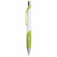 Penna corpo bianco clip ed impugnatura colorata Penna corpo bianco clip ed impugnatura colorata
