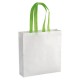 Shopper TNT laminata corpo bianco