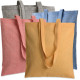 Shopper in cotone riciclato effetto melange Shopper in cotone riciclato effetto melange