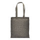 Shopper in cotone riciclato effetto melange Shopper in cotone riciclato effetto melange