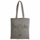 Shopper in cotone riciclato effetto melange Shopper in cotone riciclato effetto melange