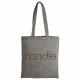 Shopper in cotone riciclato effetto melange Shopper in cotone riciclato effetto melange