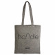 Shopper in cotone riciclato effetto melange Shopper in cotone riciclato effetto melange