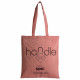 Shopper in cotone riciclato effetto melange Shopper in cotone riciclato effetto melange