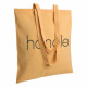 Shopper in cotone riciclato effetto melange Shopper in cotone riciclato effetto melange
