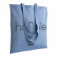 Shopper in cotone riciclato effetto melange Shopper in cotone riciclato effetto melange
