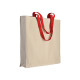 Shopper con soffietto cotone resistente 220 gr-mq Serie Top