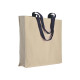 Shopper con soffietto cotone resistente 220 gr-mq Serie Top