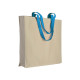 Shopper con soffietto cotone resistente 220 gr-mq Serie Top