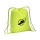 Zaino con chiusura a strozzo in colori fluo Zaino con chiusura a strozzo in colori fluo