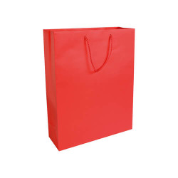 Shopper carta laminata opaca 26x35x11 cm Shopper carta laminata opaca 26x35x11 cm