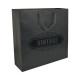 Shopper carta laminata manici con cordino Shopper carta laminata manici con cordino