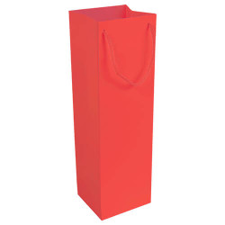 Porta bottiglia carta laminata opaca