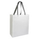 Shopper tnt laminato manici grigi Medium Shopper tnt laminato manici grigi Medium