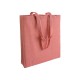 Shopper cotone riciclato e soffietto di 8 cm ca