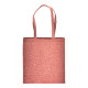 Shopper cotone riciclato e soffietto di 8 cm ca